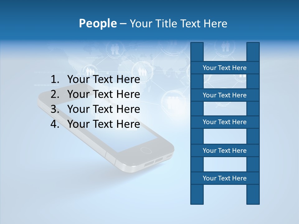 Phone Contemporary E Commerce PowerPoint Template