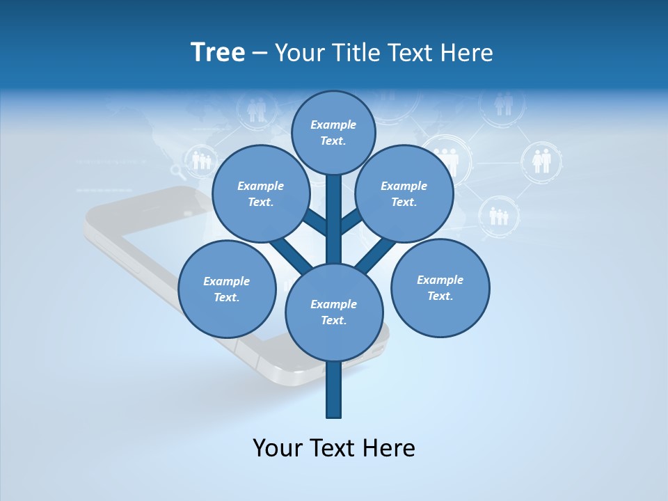 Phone Contemporary E Commerce PowerPoint Template