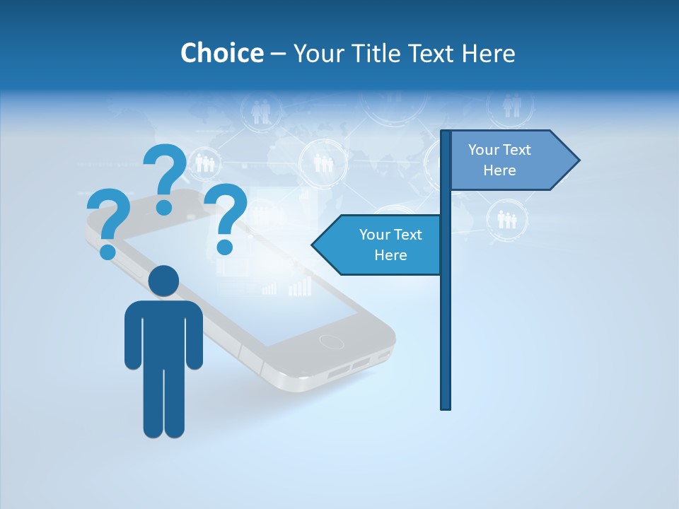 Phone Contemporary E Commerce PowerPoint Template