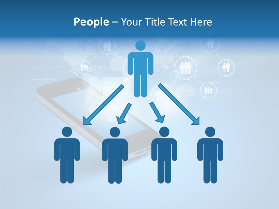 Phone Contemporary E Commerce PowerPoint Template