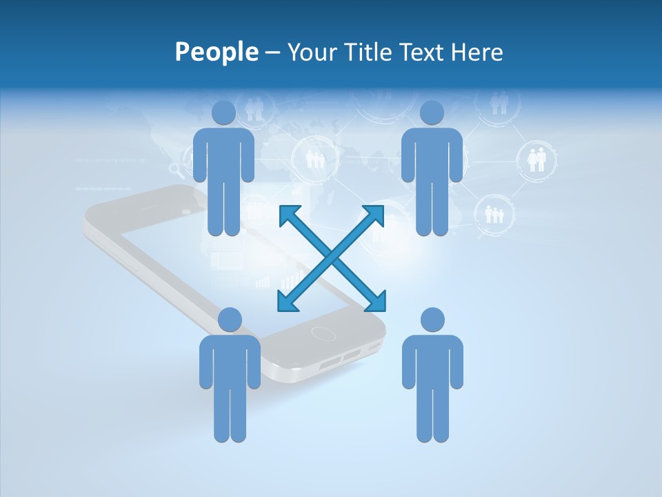 Phone Contemporary E Commerce PowerPoint Template