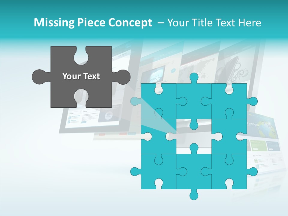Mobile Concept Lcd PowerPoint Template