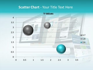 Mobile Concept Lcd PowerPoint Template