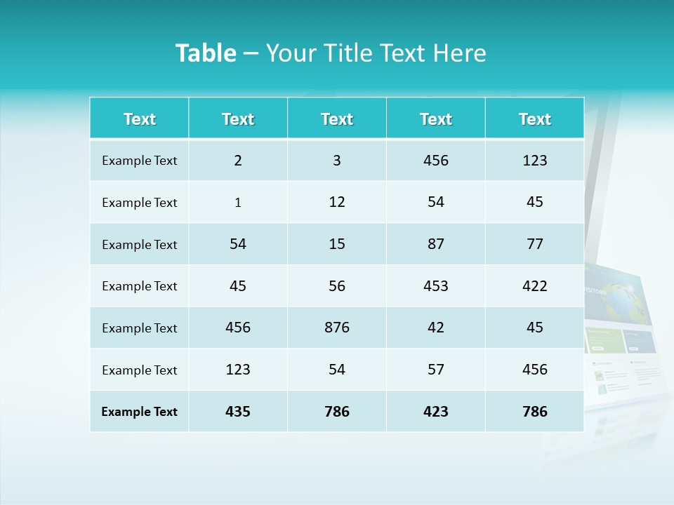 Mobile Concept Lcd PowerPoint Template