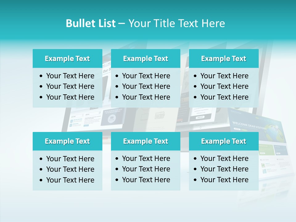 Mobile Concept Lcd PowerPoint Template