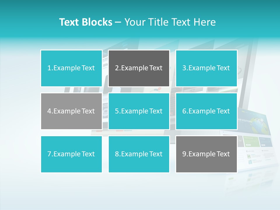 Mobile Concept Lcd PowerPoint Template