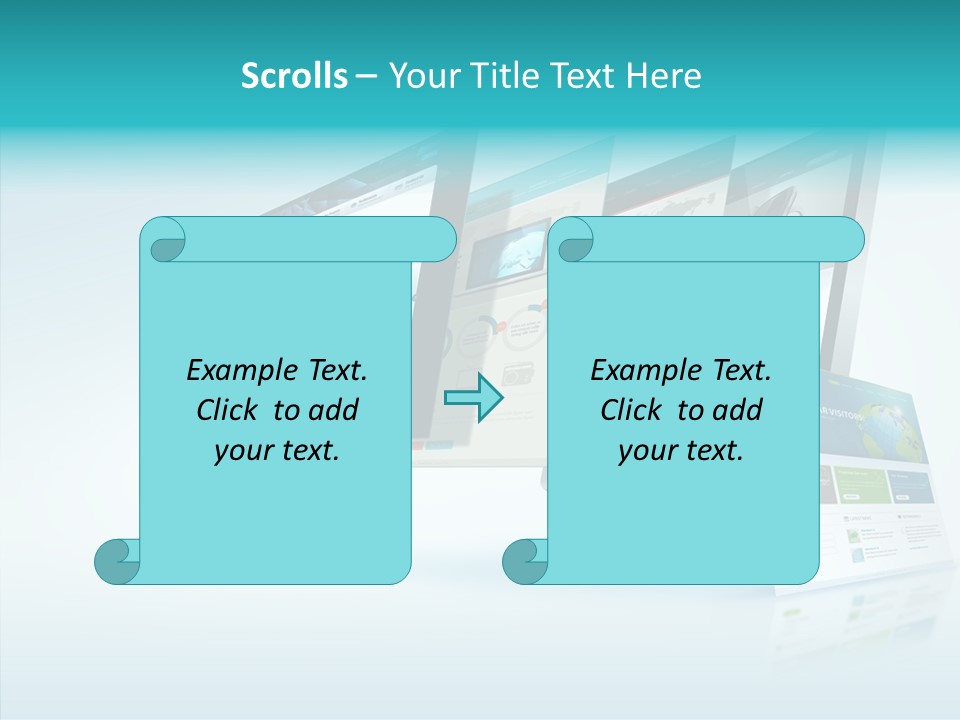Mobile Concept Lcd PowerPoint Template