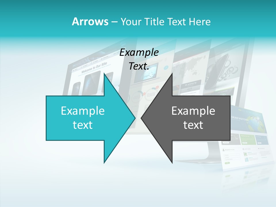 Mobile Concept Lcd PowerPoint Template