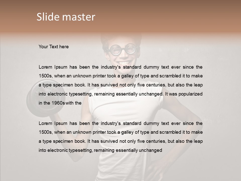 Laugh Pale Force PowerPoint Template
