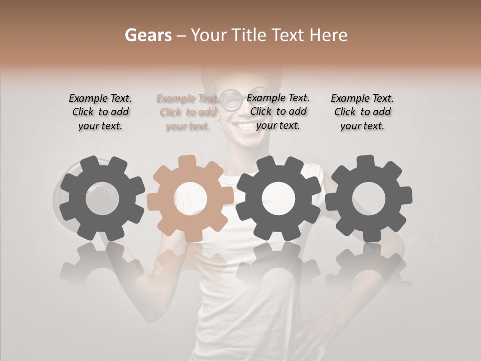 Laugh Pale Force PowerPoint Template