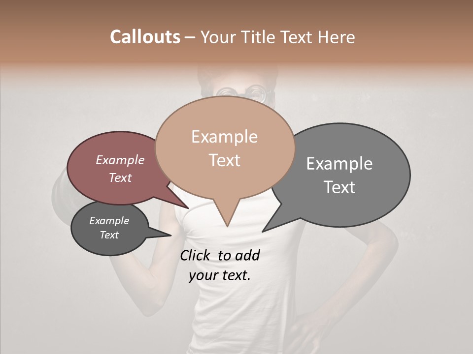 Laugh Pale Force PowerPoint Template