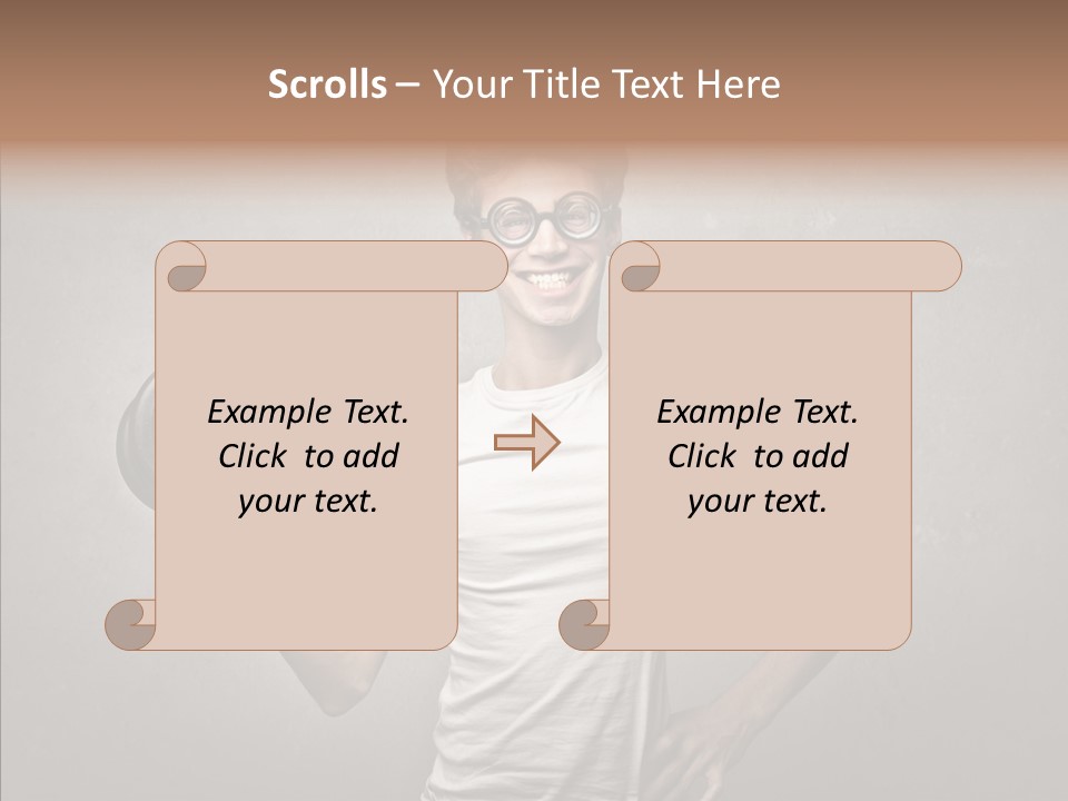 Laugh Pale Force PowerPoint Template