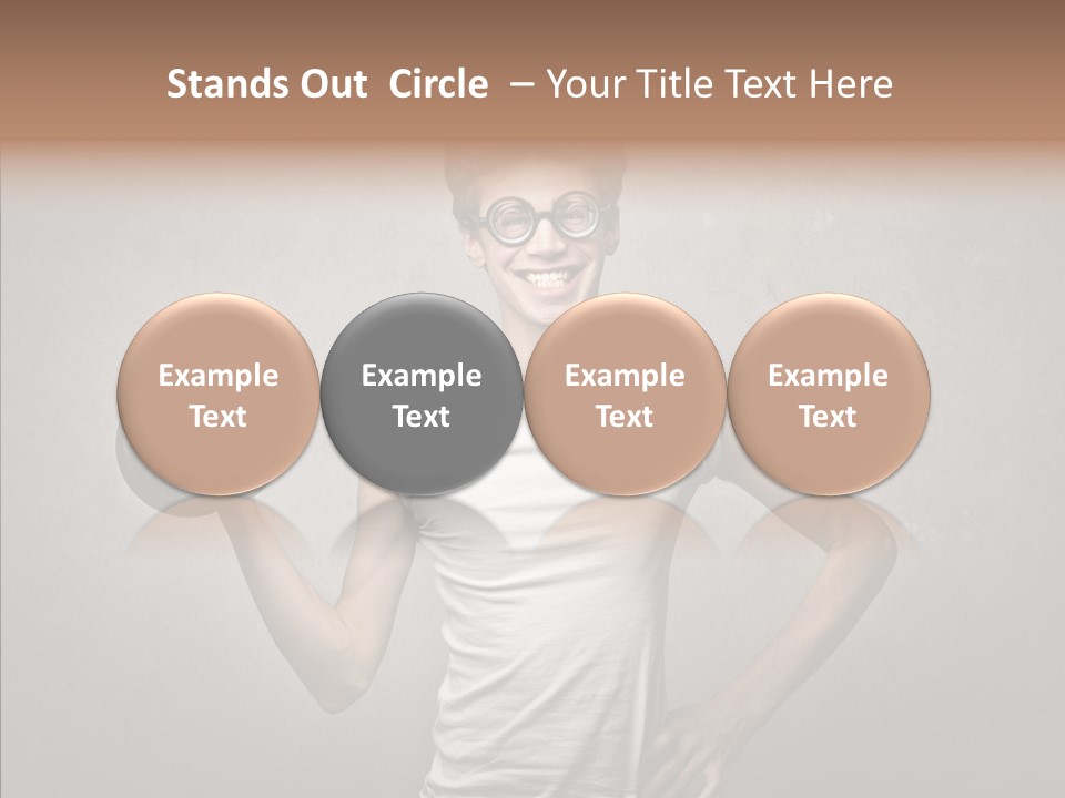 Laugh Pale Force PowerPoint Template