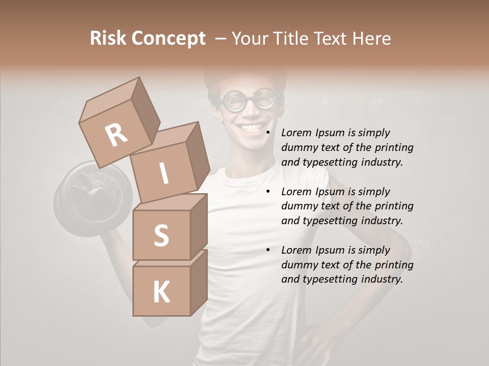 Laugh Pale Force PowerPoint Template