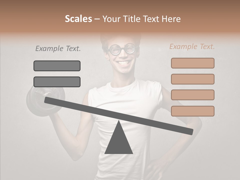 Laugh Pale Force PowerPoint Template