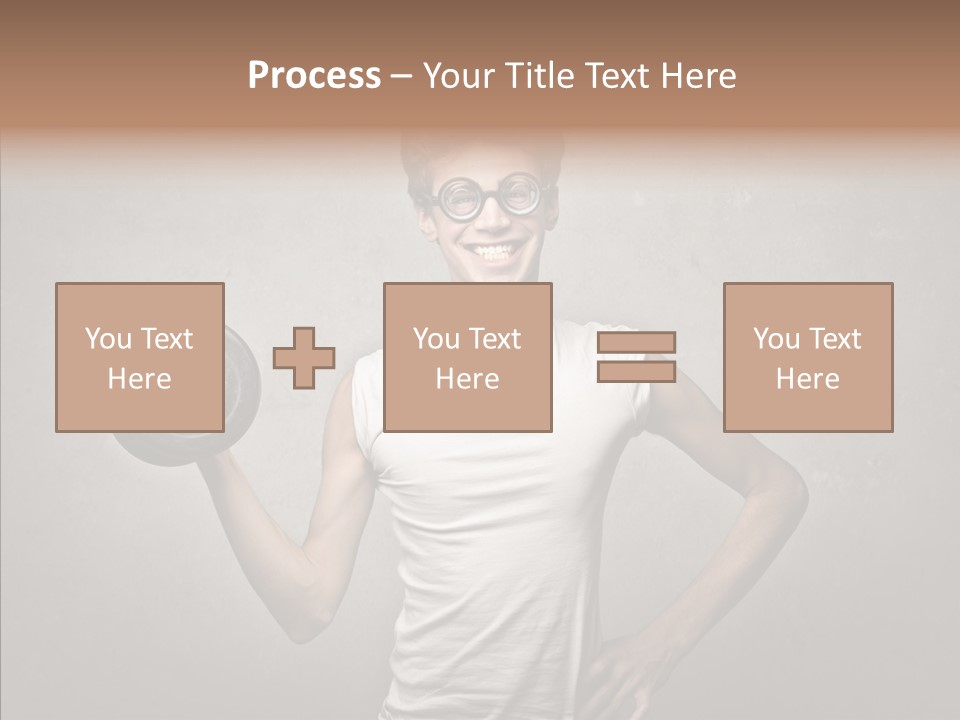 Laugh Pale Force PowerPoint Template