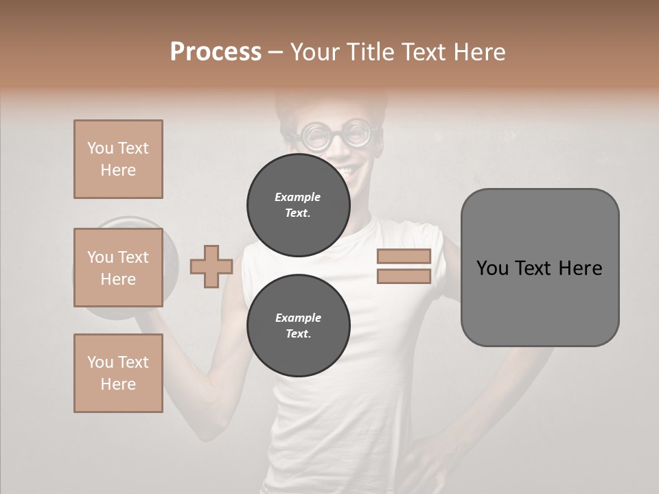 Laugh Pale Force PowerPoint Template