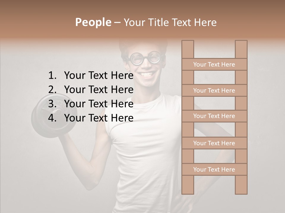 Laugh Pale Force PowerPoint Template