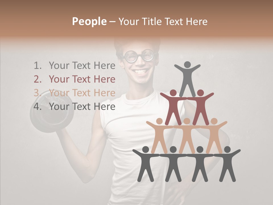 Laugh Pale Force PowerPoint Template