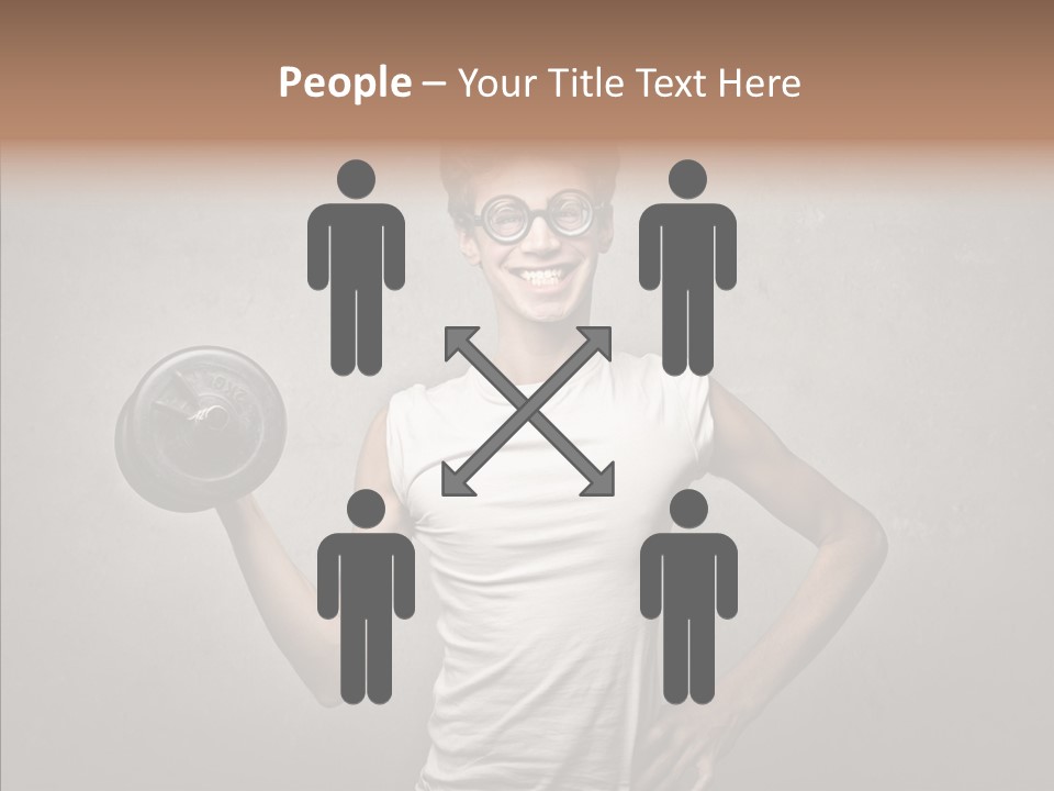 Laugh Pale Force PowerPoint Template