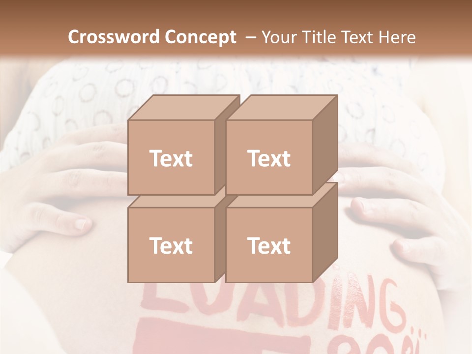 Mother Maternity Female PowerPoint Template