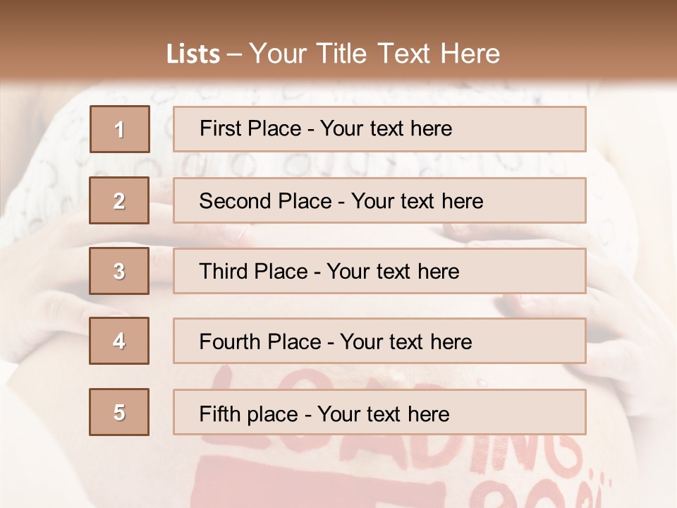 Mother Maternity Female PowerPoint Template
