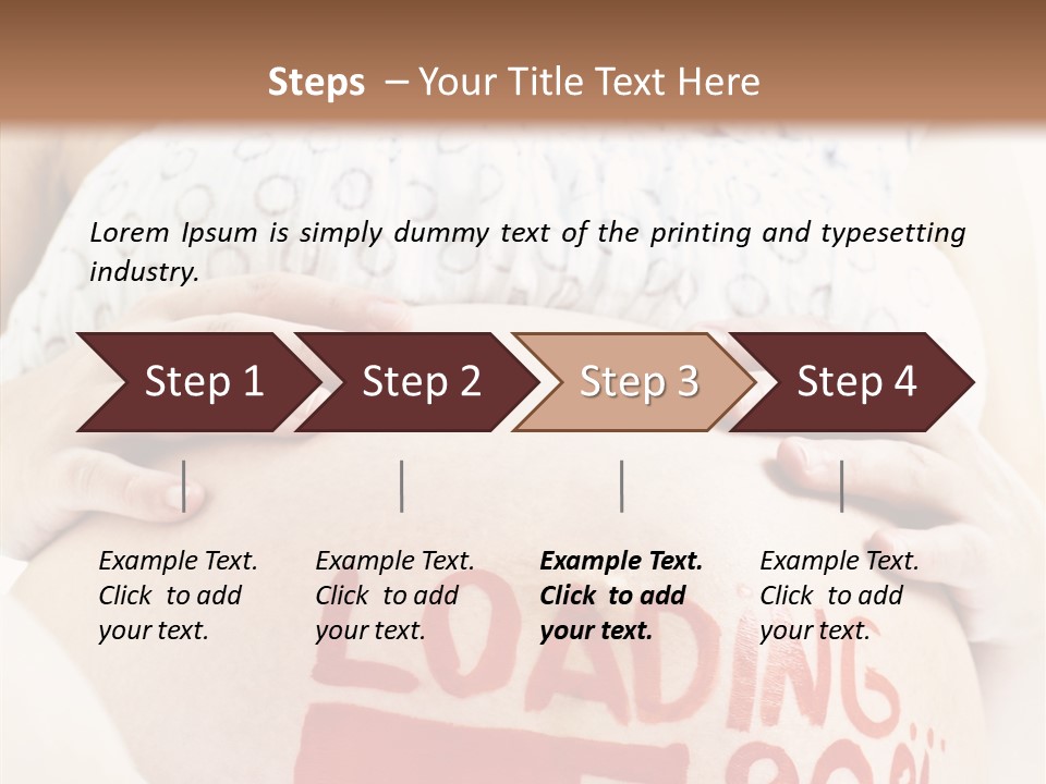 Mother Maternity Female PowerPoint Template