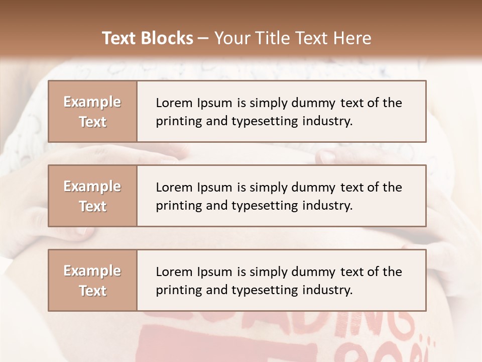 Mother Maternity Female PowerPoint Template