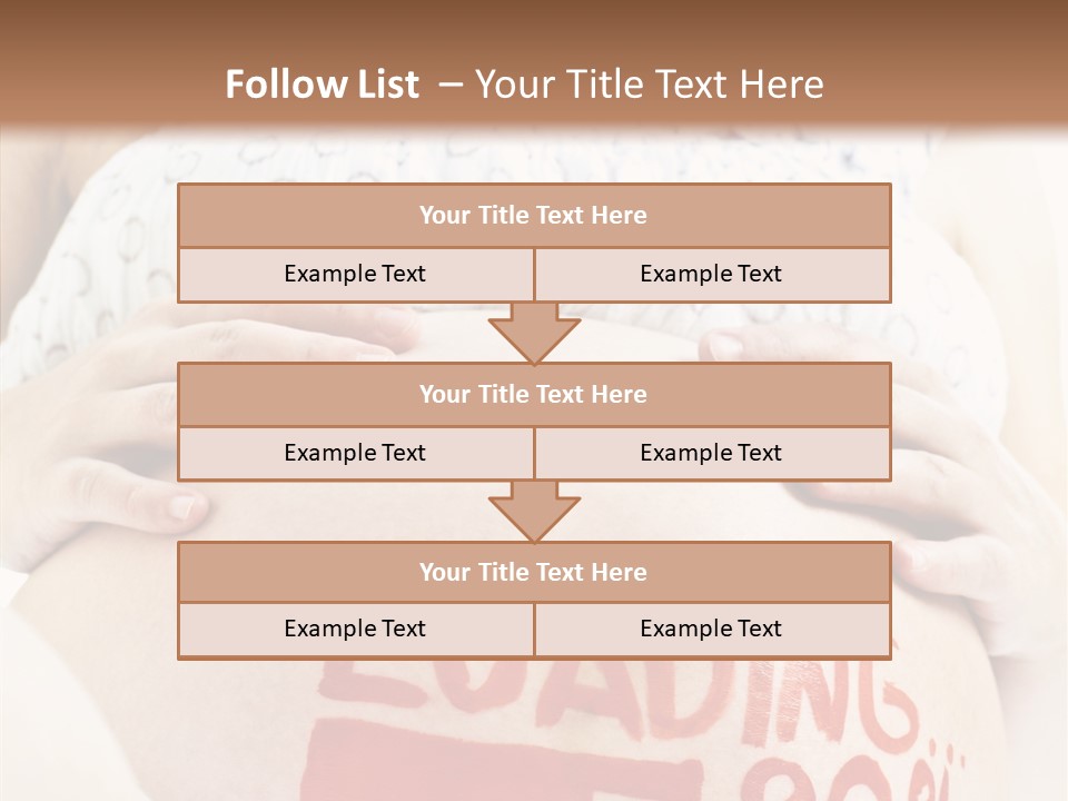 Mother Maternity Female PowerPoint Template