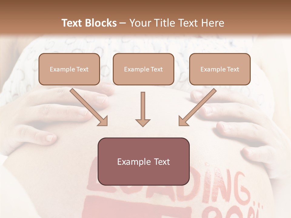 Mother Maternity Female PowerPoint Template