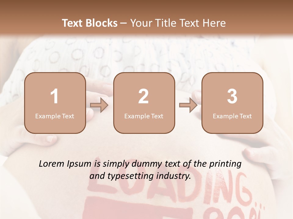 Mother Maternity Female PowerPoint Template