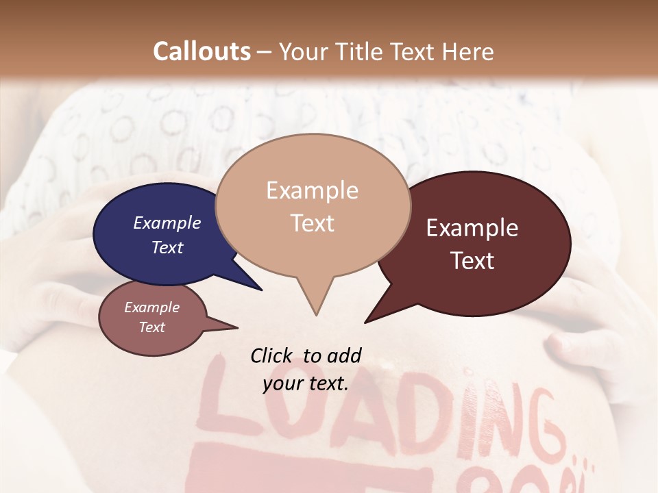 Mother Maternity Female PowerPoint Template