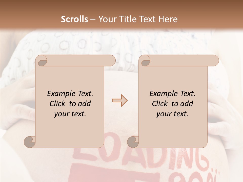 Mother Maternity Female PowerPoint Template
