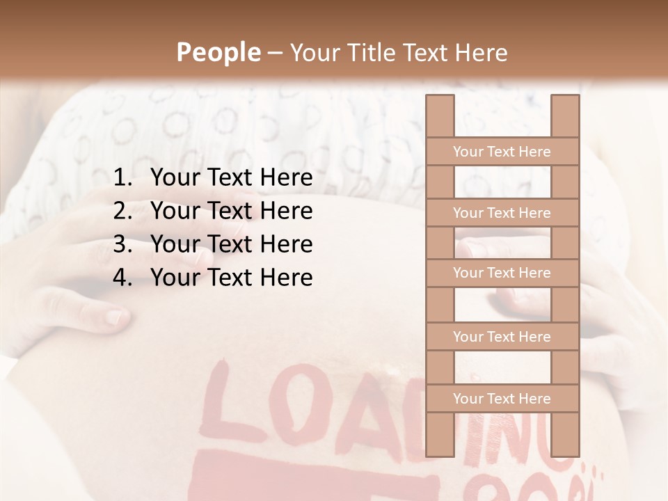 Mother Maternity Female PowerPoint Template