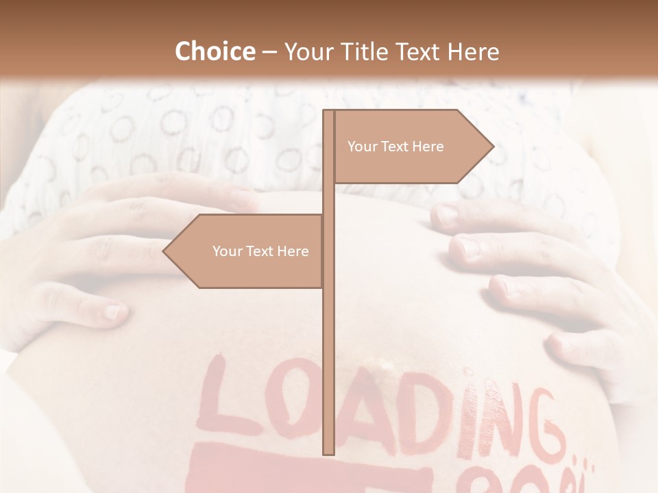 Mother Maternity Female PowerPoint Template