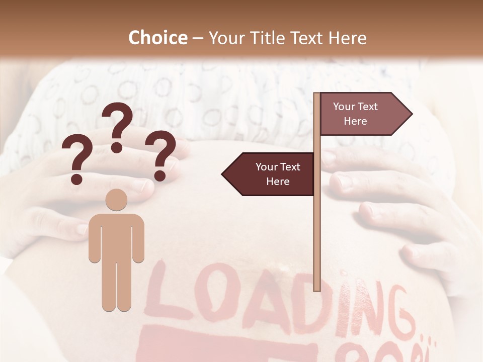 Mother Maternity Female PowerPoint Template