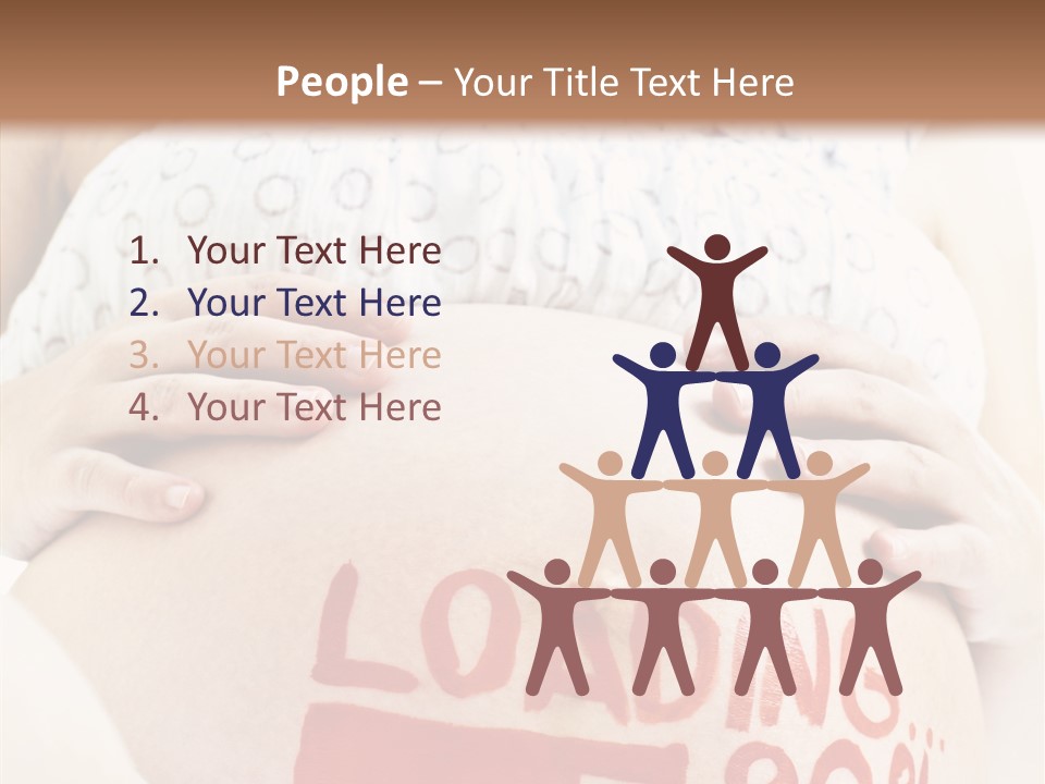 Mother Maternity Female PowerPoint Template