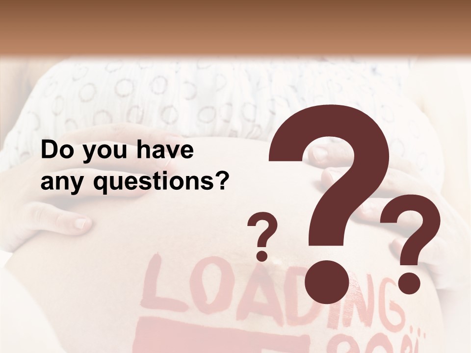 Mother Maternity Female PowerPoint Template