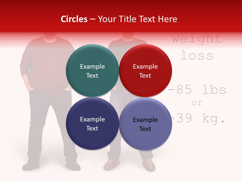 Candid Isolated Success PowerPoint Template