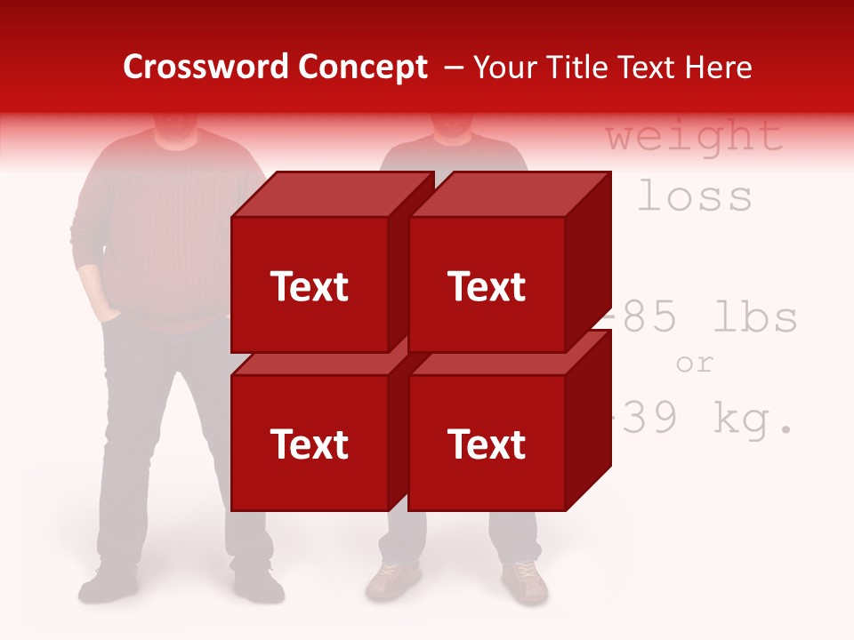 Candid Isolated Success PowerPoint Template