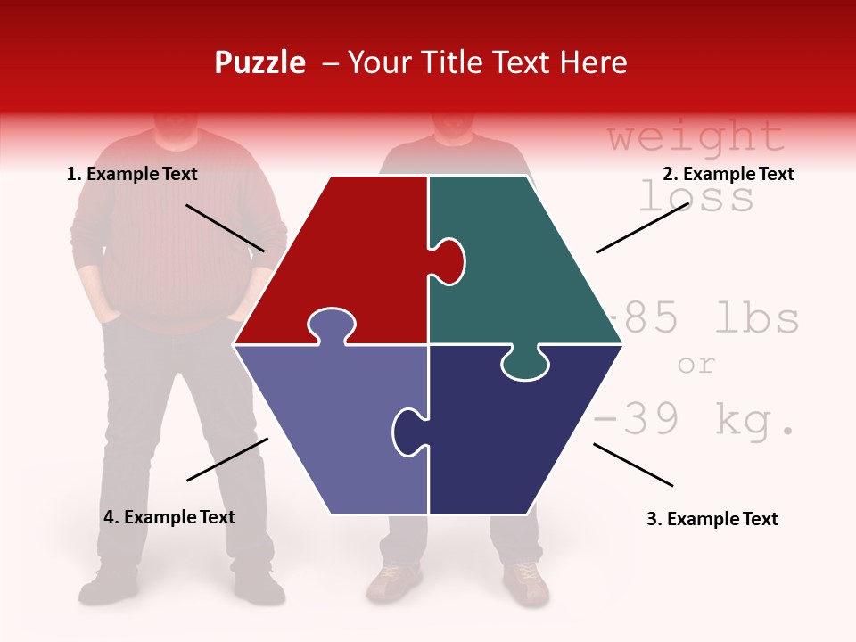 Candid Isolated Success PowerPoint Template