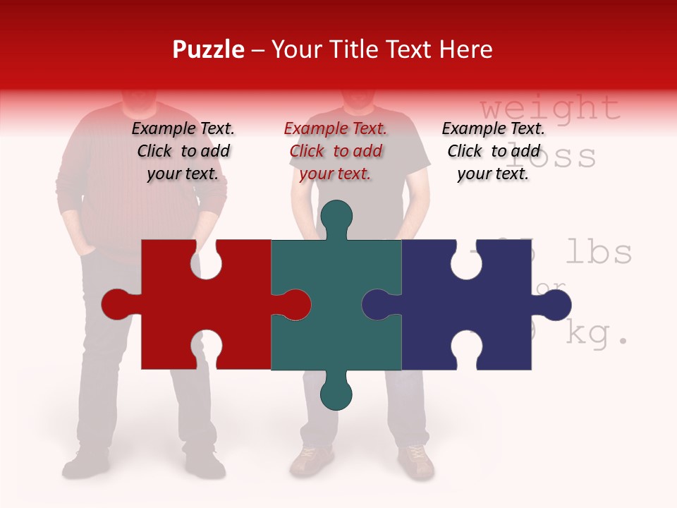 Candid Isolated Success PowerPoint Template