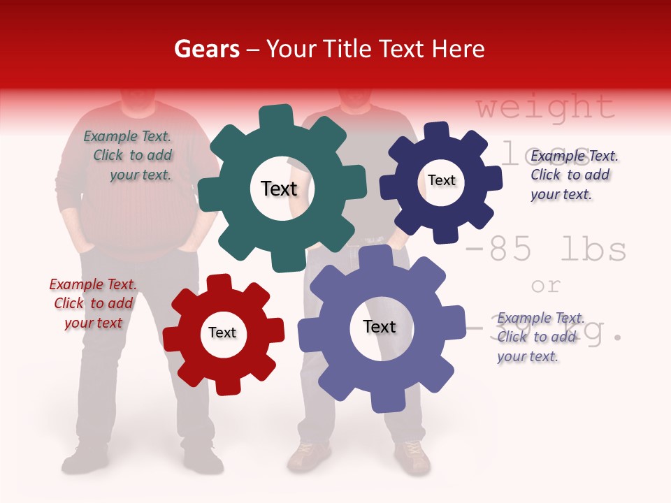 Candid Isolated Success PowerPoint Template