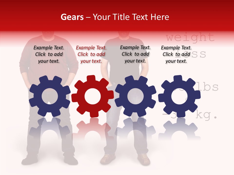 Candid Isolated Success PowerPoint Template