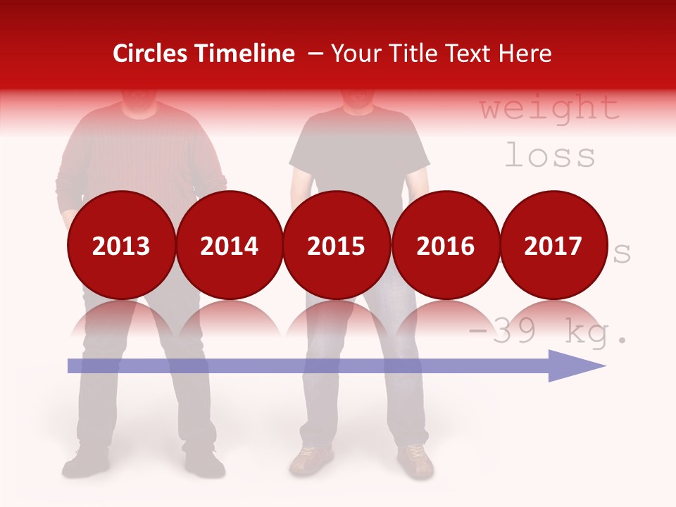 Candid Isolated Success PowerPoint Template