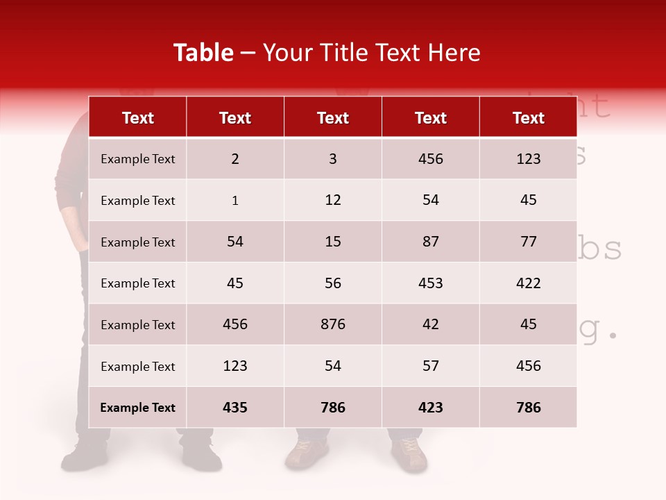 Candid Isolated Success PowerPoint Template