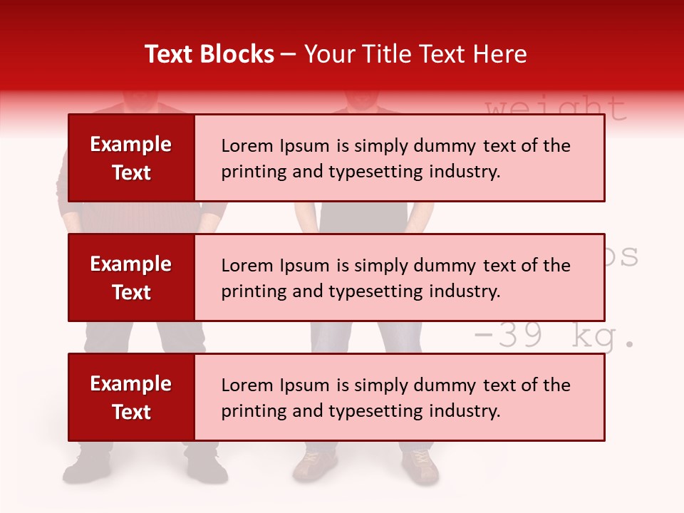 Candid Isolated Success PowerPoint Template