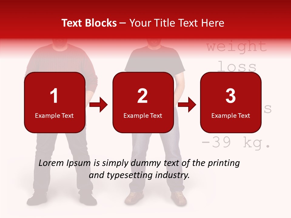 Candid Isolated Success PowerPoint Template