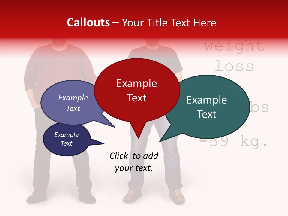 Candid Isolated Success PowerPoint Template
