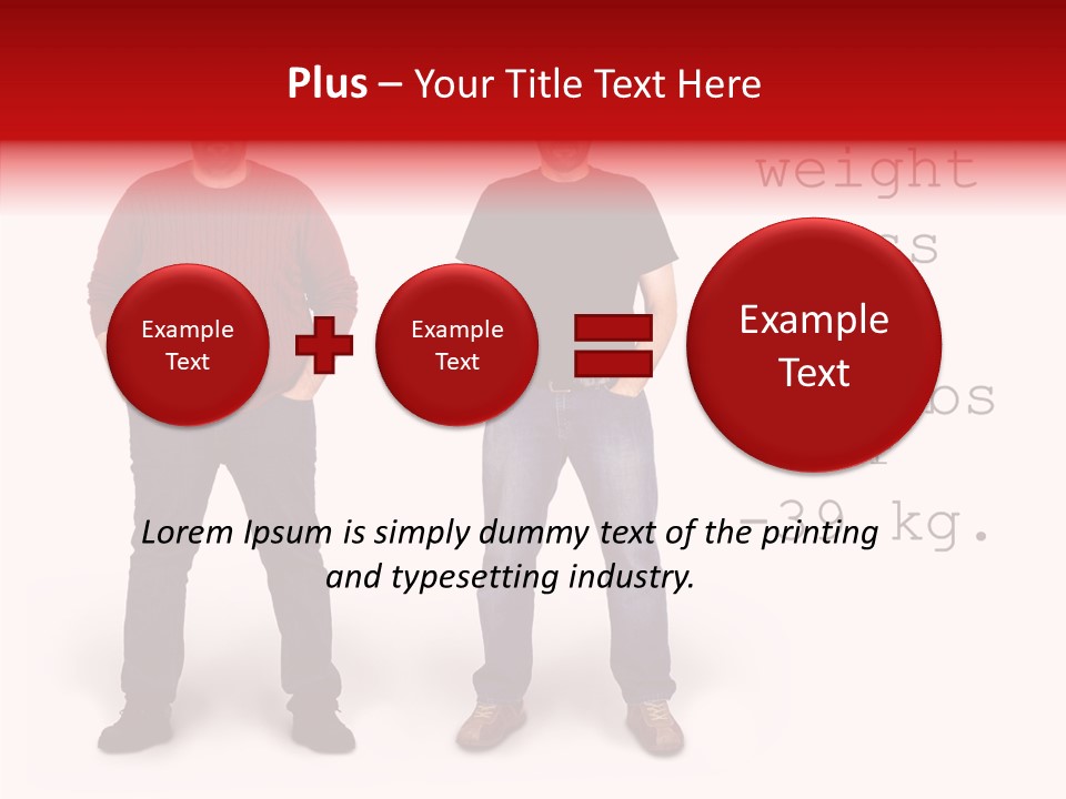 Candid Isolated Success PowerPoint Template